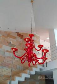 Lampadario vetro di Murano