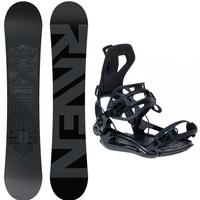 SET SNOWBOARD 159 E ATTACCHI FASTEC MOUNTAIN L  XL