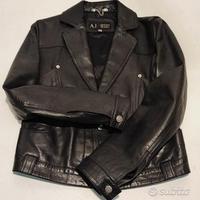 Armani giacca in pelle