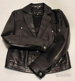Armani giacca in pelle