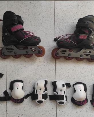 roller pattini in linea