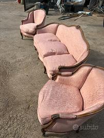 Set divano con poltrone