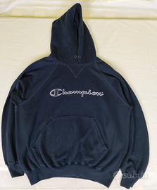 Felpa Champion Blu XL L Made in USA Perfetta