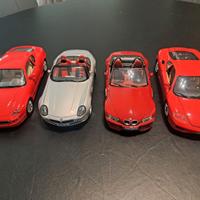 Bburago quattro modelli 1/18