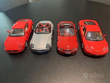 Bburago quattro modelli 1/18