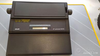 Macchina da scrivere Olivetti ET personal 540 II