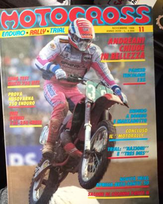Rivista MOTOCROSS numero 11 del 1988