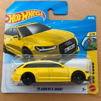 Hot Wheels '17 Audi RS 6 Avant Giallo