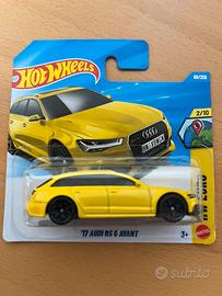 Hot Wheels '17 Audi RS 6 Avant Giallo