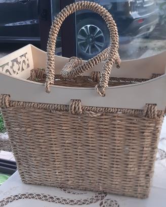 Portariviste shabby chic 