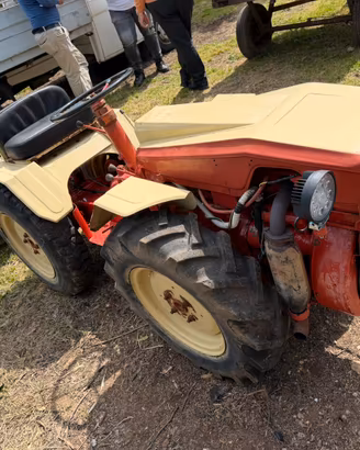 Trattore pasquali 985 con fresa e aratro