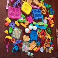 accessori per il dido' o il pongo 100 pezzi circa