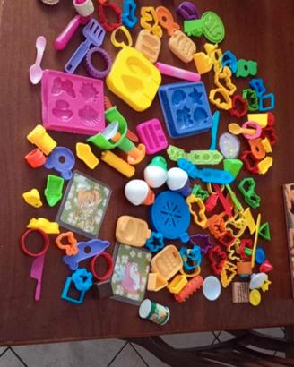 accessori per il dido' o il pongo 100 pezzi circa
