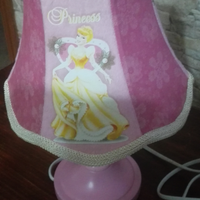 Tutto principesse disney (lampada statuine tenda)