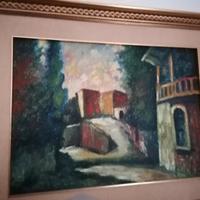 Olio su tela 40 x 50 dipinto a mano