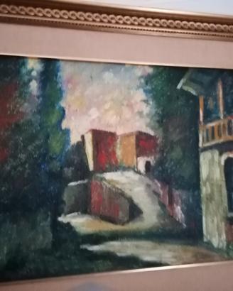 Olio su tela 40 x 50 dipinto a mano