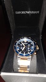 Crono Armani Sigillato con pellicole antigraffio