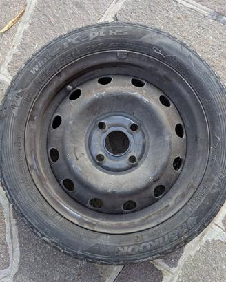 Gomma invernale 165/60 R14 con cerchione