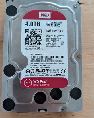 HD WD RED NAS 4TB