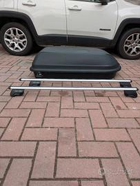 barre e baule tetto auto