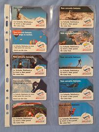 Set 10 Schede Telefoniche "Non Cercarla Lontano"
