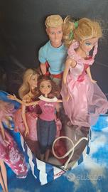 Lotto di Barbie usate degli anni 2000