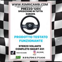STERZO VOLANTE COMPLETO SMART 451