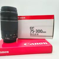 Canon EF 75-300mm f/4-5.6 III USATO