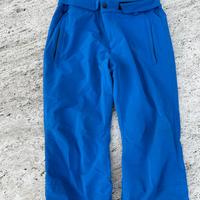 Pantaloni sci uomo M azzurro come nuovi