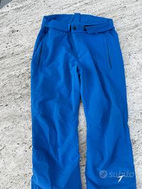 Pantaloni sci uomo M azzurro come nuovi