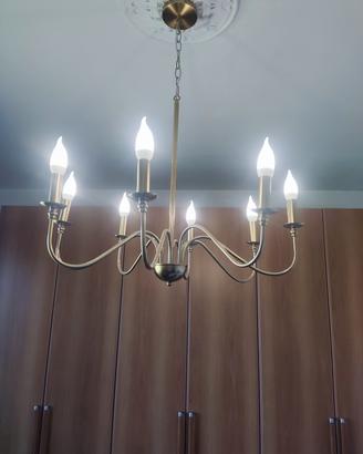 Lampadario 8 luci