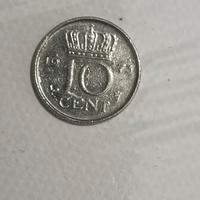 moneta da 10 centesimi del 1975 nederland 