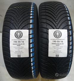 2 GOMME 195 55 16 KUMHO A50405