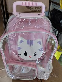 Zaino trolley Hello Kitty con porta borraccia 