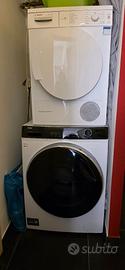 Lavatrice HAIER 15kg + asciugatrice BOSCH