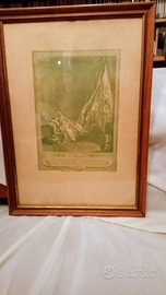 Quadri cornice in noce