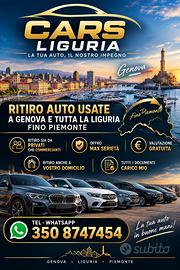 Ritiro Auto Usate Tutta La Liguria-Piemonte✅