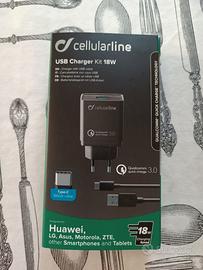 Caricabatte USB Charger 18W Huawei Xia Asus tablet