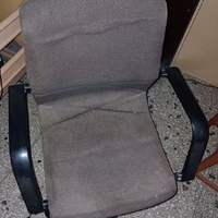 Sedia regolabile ruote e piedini Ergonomica da pc