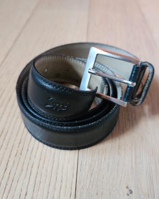 Cintura nera in pelle Zippo (tg. 105) 