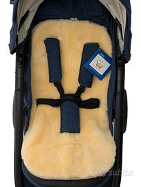 vello d'agnello Fellhof per passeggino 