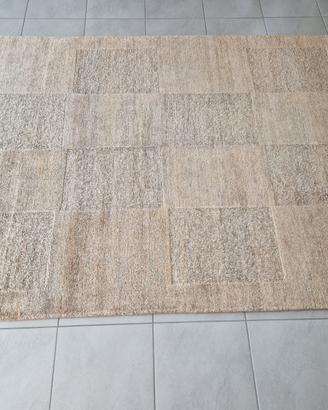 Tappeto da salotto moderno chiaro circa 200x150cm