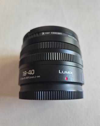Obiettivo Lumix 18 40 mm L-Mount + filtro UV