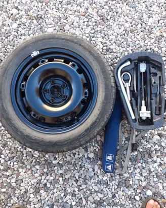 Ruota di scorta kit completo 
