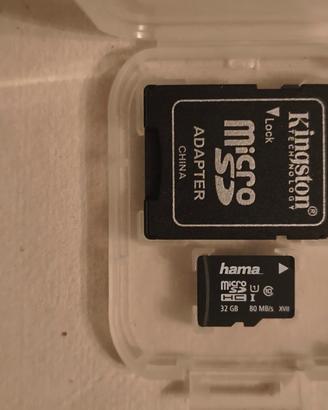 MicroSD HC 32GB Hama