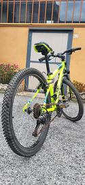 MTB ROCKRIDER 24 POLLICI ST 500 GIALLO FLUO