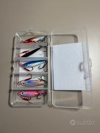 Kit 5 jig piccoli, per spinning