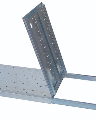 Tavola con botola per ponteggio