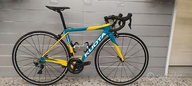 KUOTA KHAN ULTEGRA 11V GIALLO/AZZURRO MISURA 51