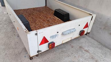 rimorchio uso agricolo portata 250 chili 